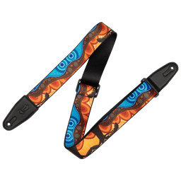 Levy's 2" Poly Down Under Guitar Strap with Landscape Design - Innovative Music