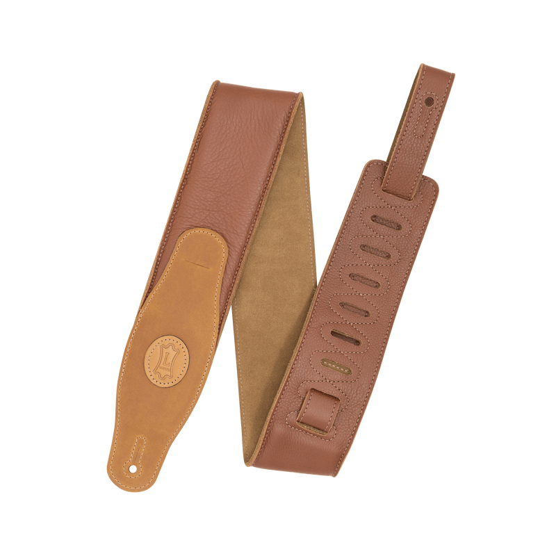 Levy's Cirro Series 3" Tan Padded Strap with Sand Suede - Premium Quality - Innovative Music