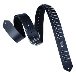 Levy's BK Genuine Leather Guitar Strap 2" - Premium Quality Music Gear - Innovative Music