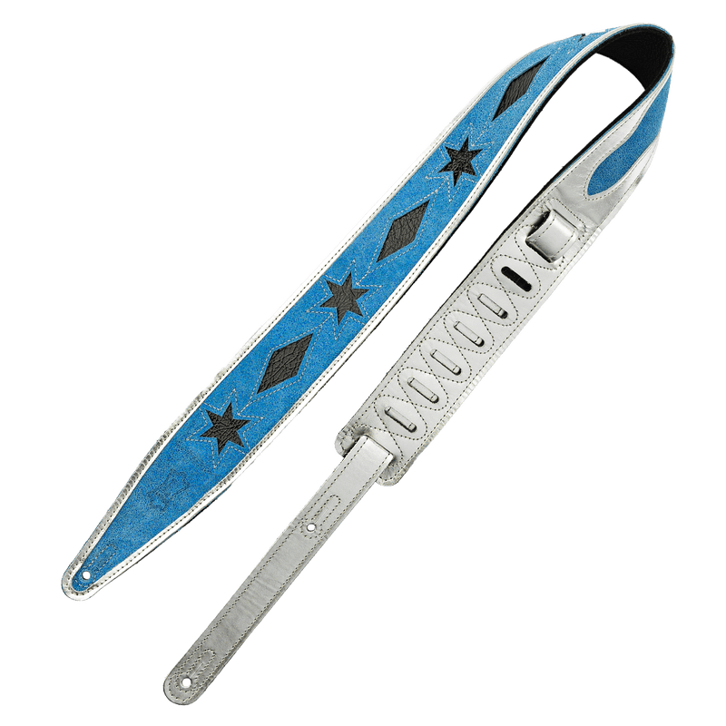 Levy's Leather Guitar Strap - Shock Rock Star - Innovative Music