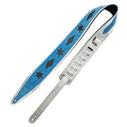 Levy's Leather Guitar Strap - Shock Rock Star - Innovative Music