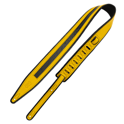 Levy's Leather Guitar Strap - Dragon Stripe - Innovative Music