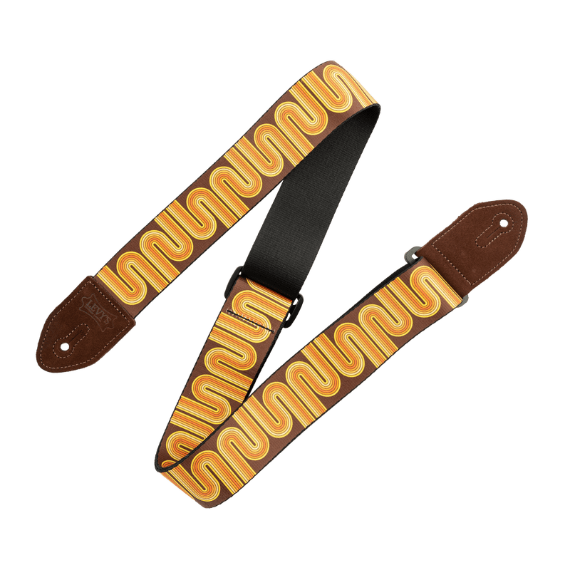 Levy's Mid Century Modern Strap - Sunset Groove - Innovative Music