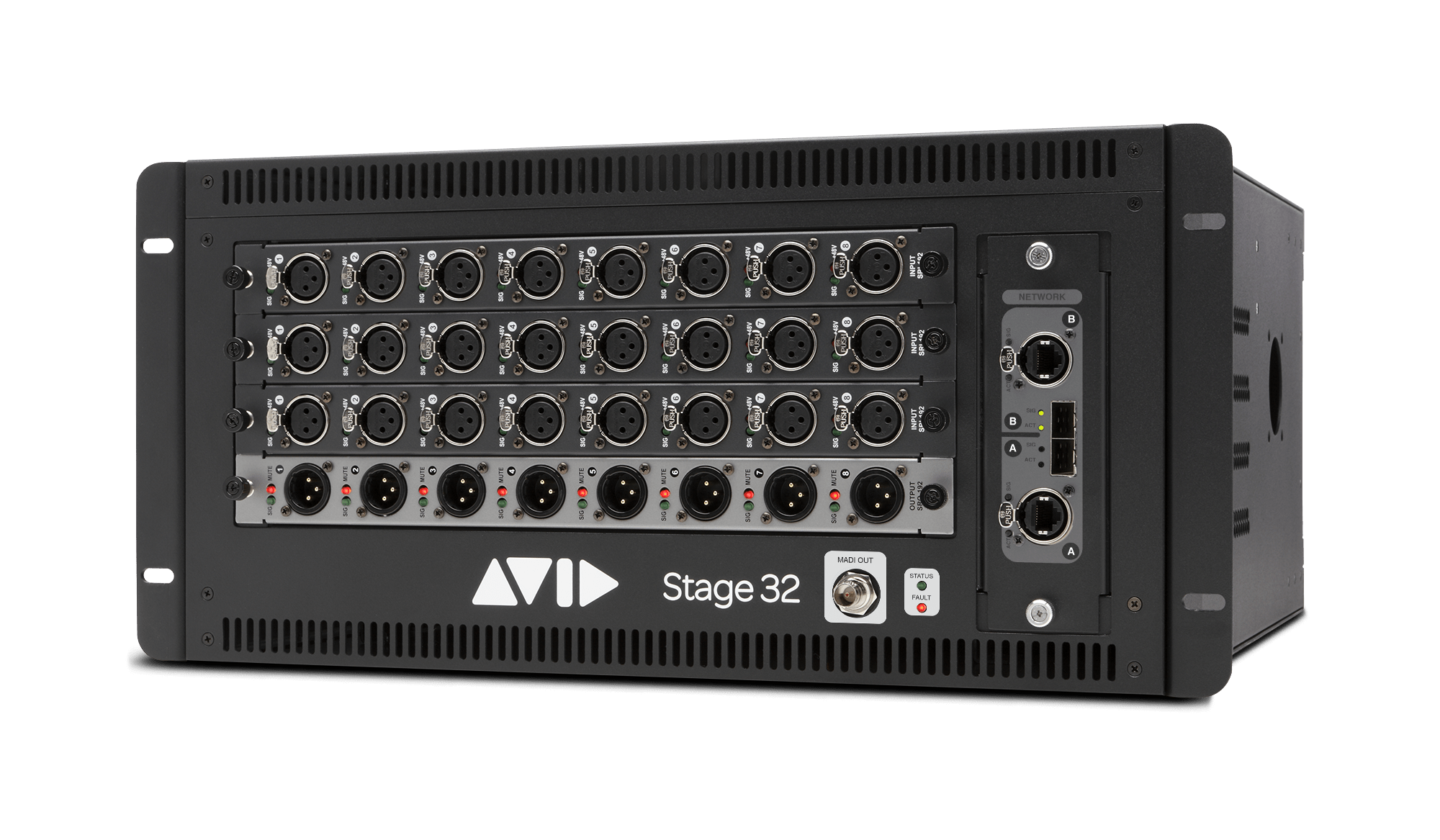 Avid VENUE Stage 32 Stage Rack (24x8) with 3 Year Elite Live Support - Innovative Music