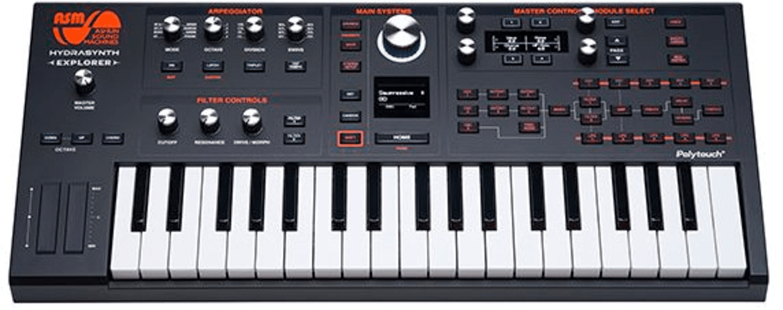 ASM Hydrasynth Explorer Compact 8 Voice Synthesizer w/ Polyphonic Aftertouch - Innovative Music