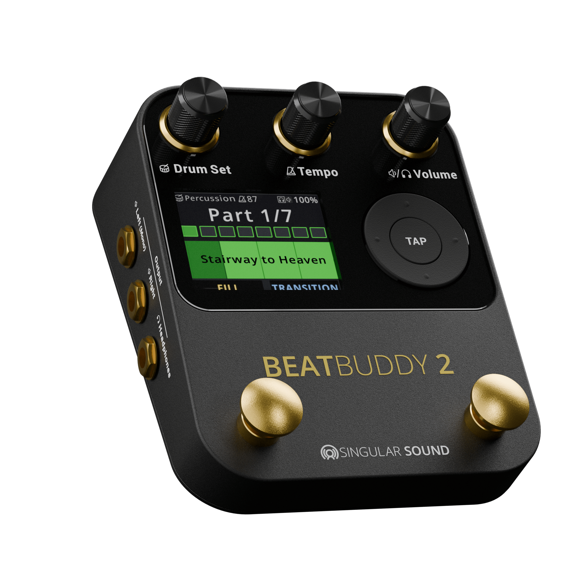 Beat Buddy 2 - SINGULAR SOUND BEATBUDDY 2 DRUM MACHINE PEDAL - Innovative Music