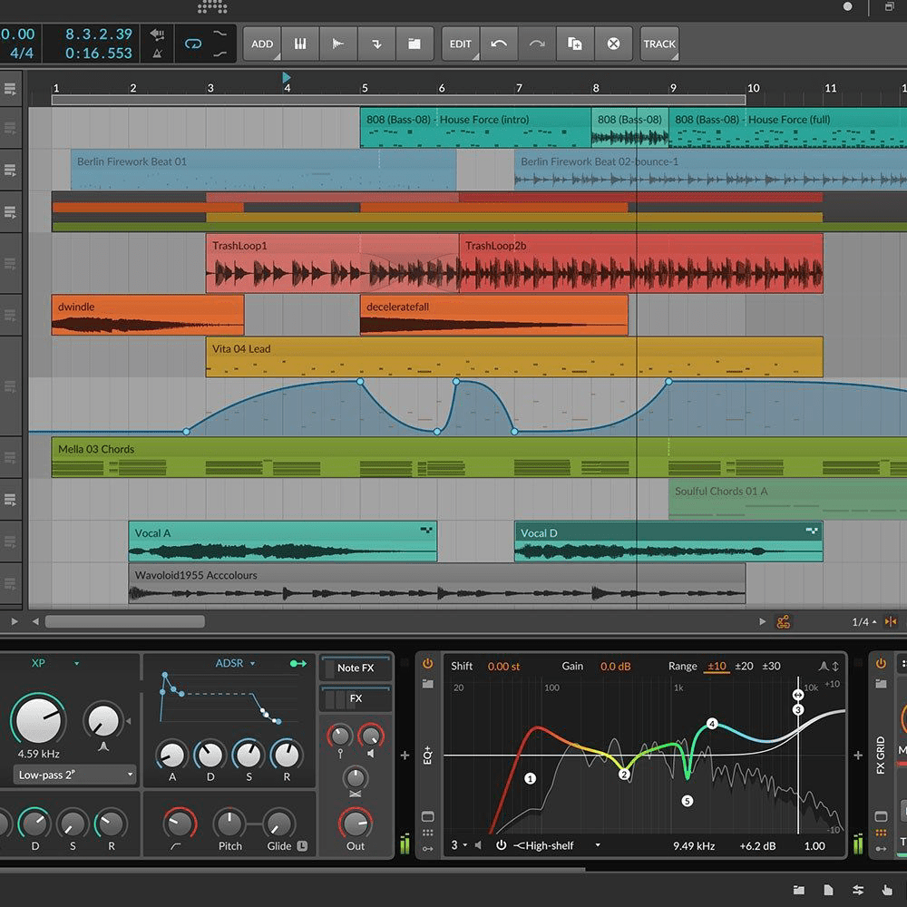 Bitwig Studio Essentials 5 Music Production Software (eLicense Download) - Innovative Music
