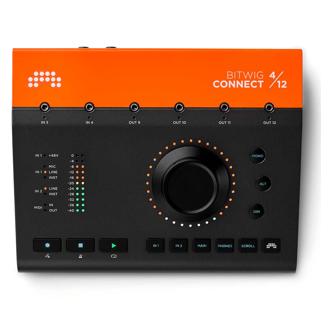 BITWIG 4 - IN/12 - OUT USB - C Audio Interface with CV/Gate - Innovative Music