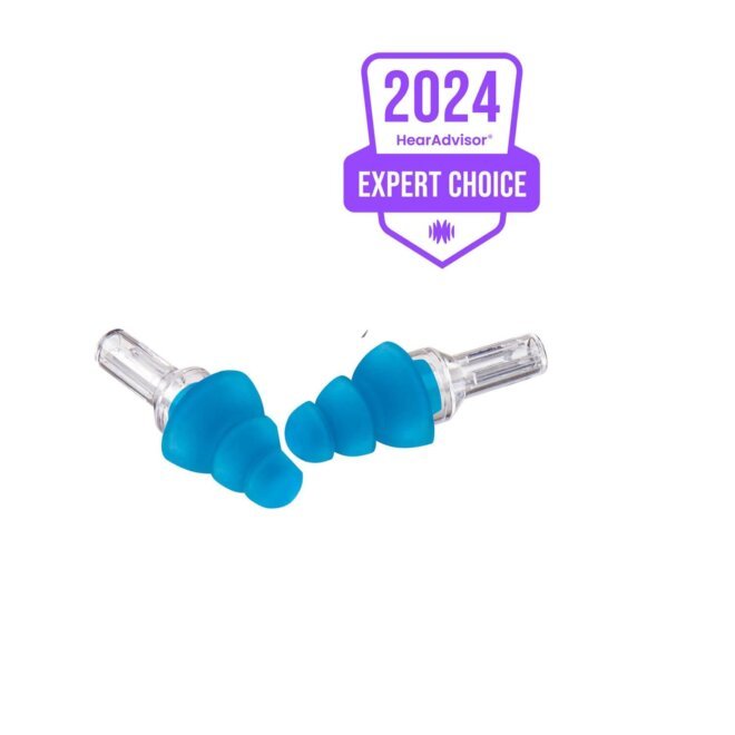 Etymotic ETY Plugs ER20 High Fidelity Earplugs (Standard) (Blue) - Innovative Music