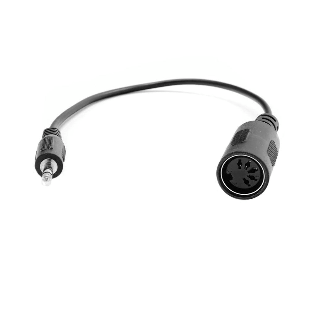 Eventide MIDI Adapter Cable 3.5mm Male to Female MIDI 5 - Pin - 8" - Innovative Music