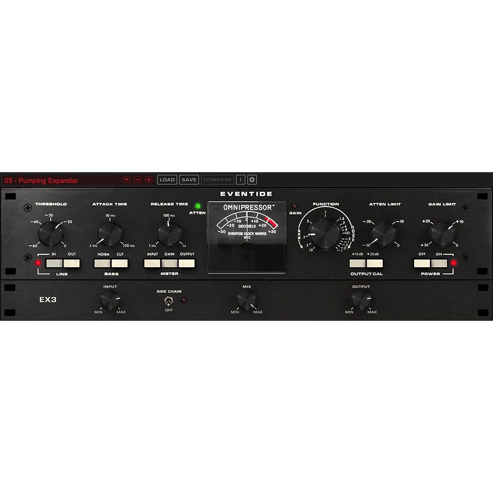 Eventide OMNIPRESSOR 2830AU - Ultimate Dynamic Processor for Audio Professionals - Innovative Music