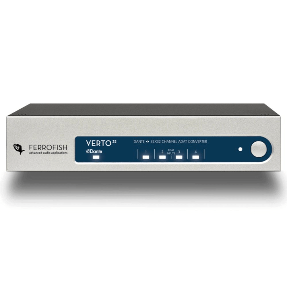 FERROFISH VERTO 32X32 ADAT DANTE CONV. - Innovative Music