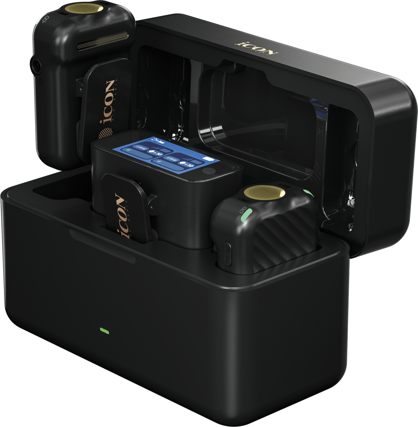 ICON AirMic Pro Dual Wireless Microphone System (Black) - Innovative Music