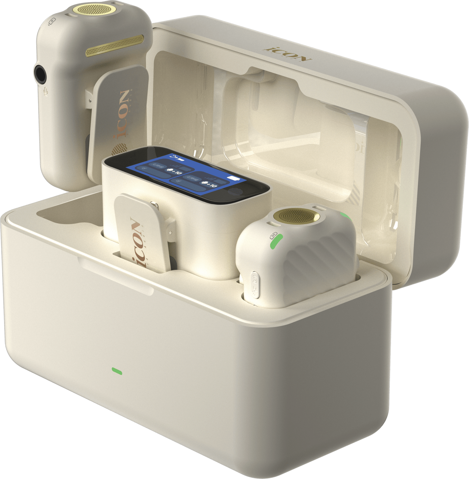 ICON AirMic Pro Dual Wireless Microphone System (White) - Innovative Music