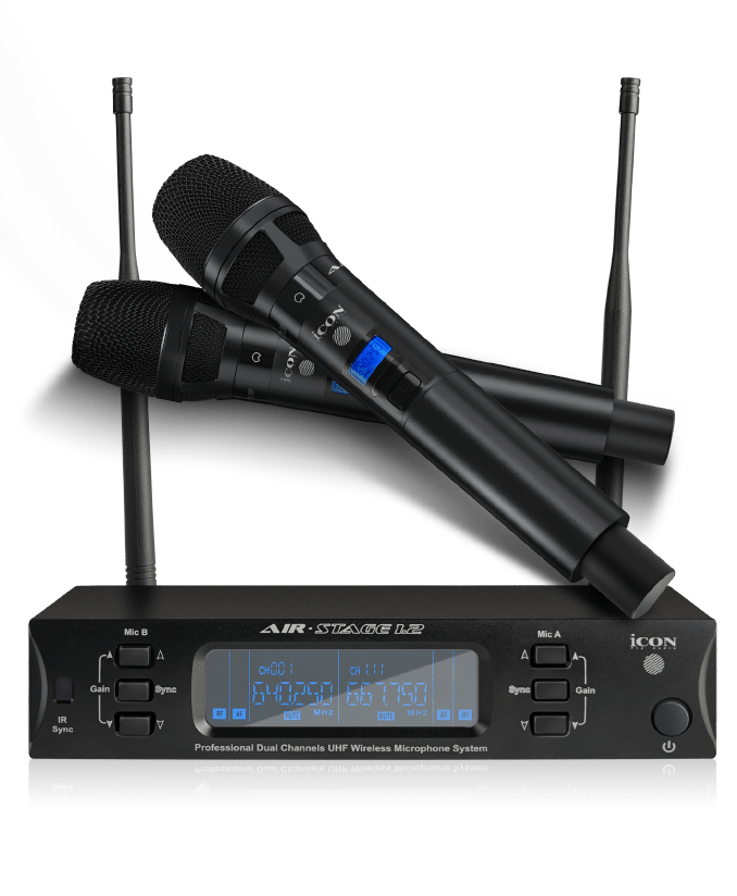 ICON WIRELESS MIC SYSTEM DUO MIC - Innovative Music