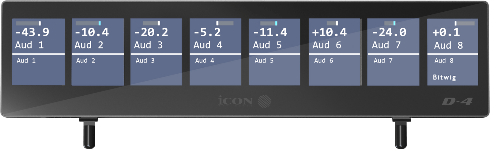 ICON D4 Display for P1 - X DAW Control Surface - Innovative Music