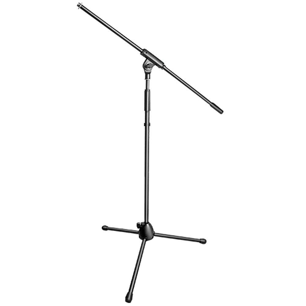 ICON MB - 01 Height Adjustable Boom Style Microphone Stand w/ Tripod Base - Innovative Music
