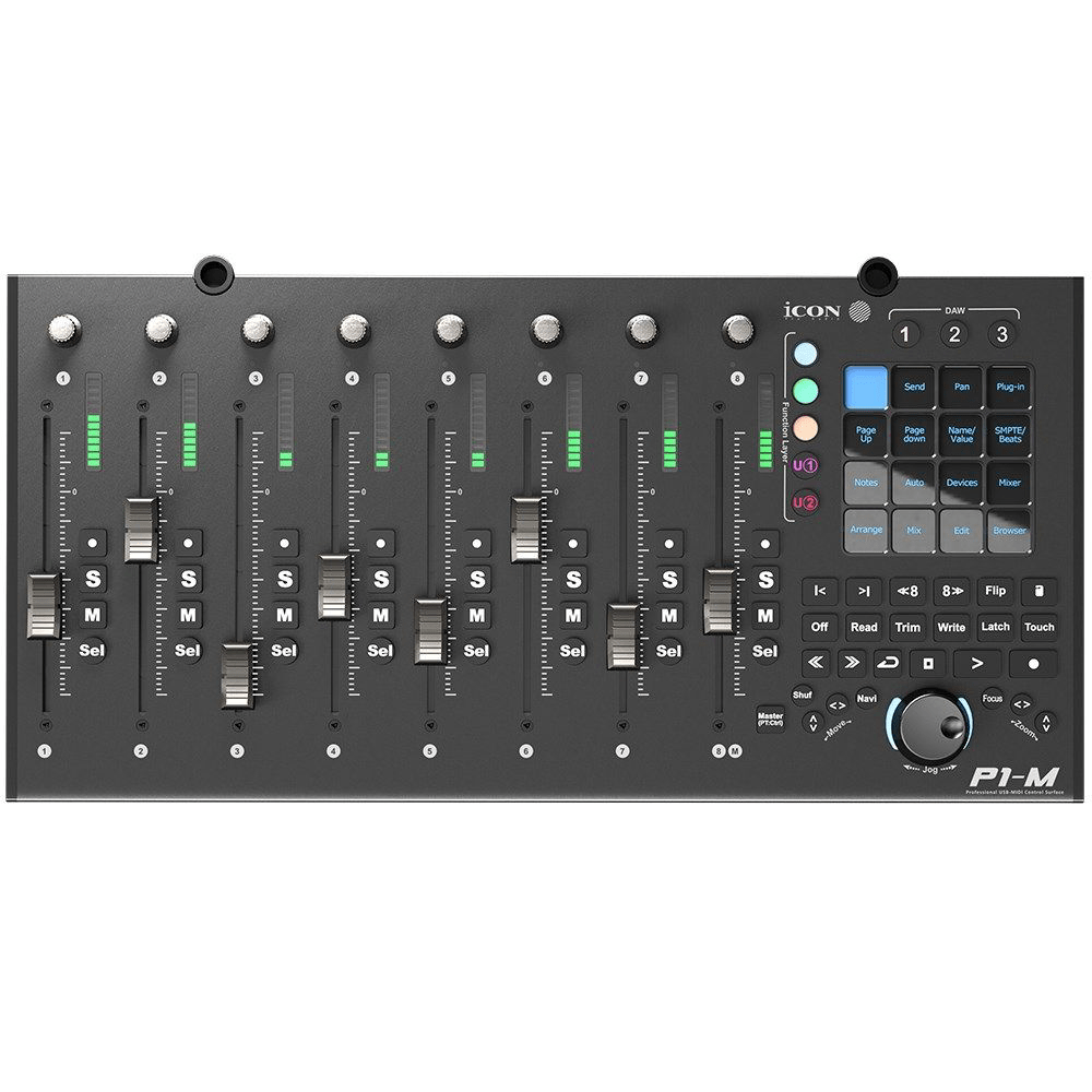 ICON P1 - M DAW USB MIDI Control Surface w/ Motorised Faders - Innovative Music