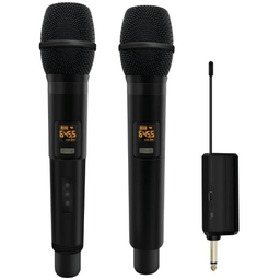 ICON WIRELESS HANDHELD MIC SYSTEM DUO MIC - Innovative Music