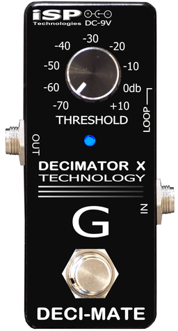 ISP Decimate G Micro Decimator Pedal w/ Loop Connections - Innovative Music
