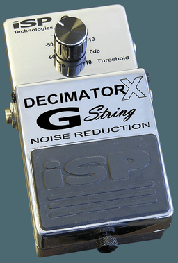 ISP DECIMATOR X G NR Pedal with Loop Connections - Ultimate Noise Reduction - Innovative Music