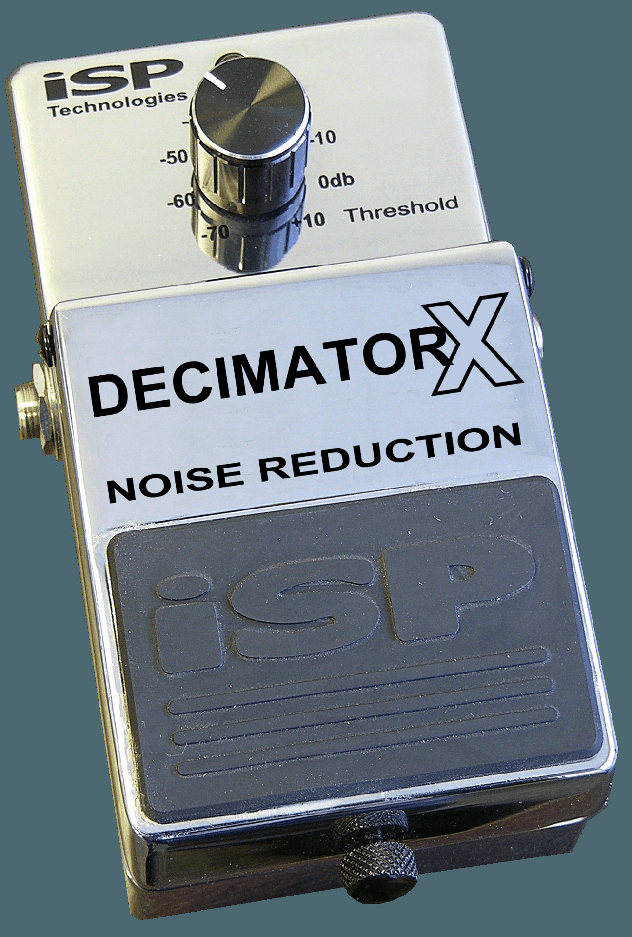 ISP DECIMATOR X Noise Reduction Pedal - Ultimate Noise Reduction Solution - Innovative Music