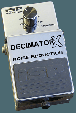 ISP DECIMATOR X Noise Reduction Pedal - Ultimate Noise Reduction Solution - Innovative Music