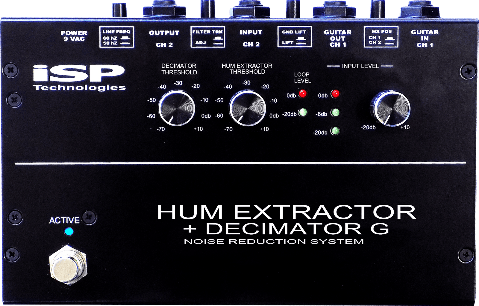 ISP Technologies Hum Extractor Plus Decimator Guitar Pedal - Innovative Music