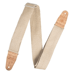 Levy's Vegan Hemp Guitar Strap 2" - Innovative Music