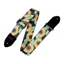 Levy's Polyester Guitar Strap 2" (Sunflower) - Innovative Music