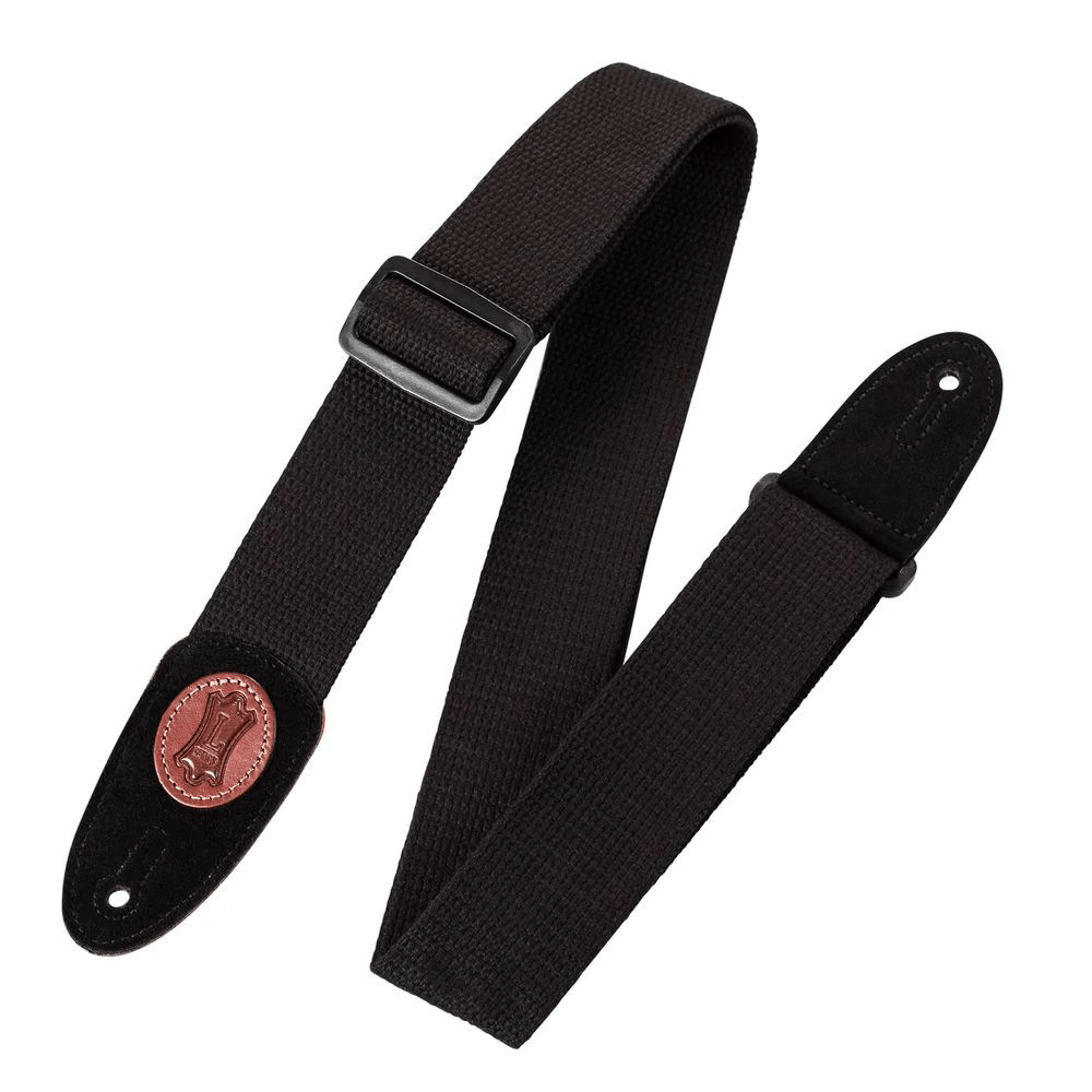 Levy's Cotton Guitar Strap 2" (Black/White) - Innovative Music