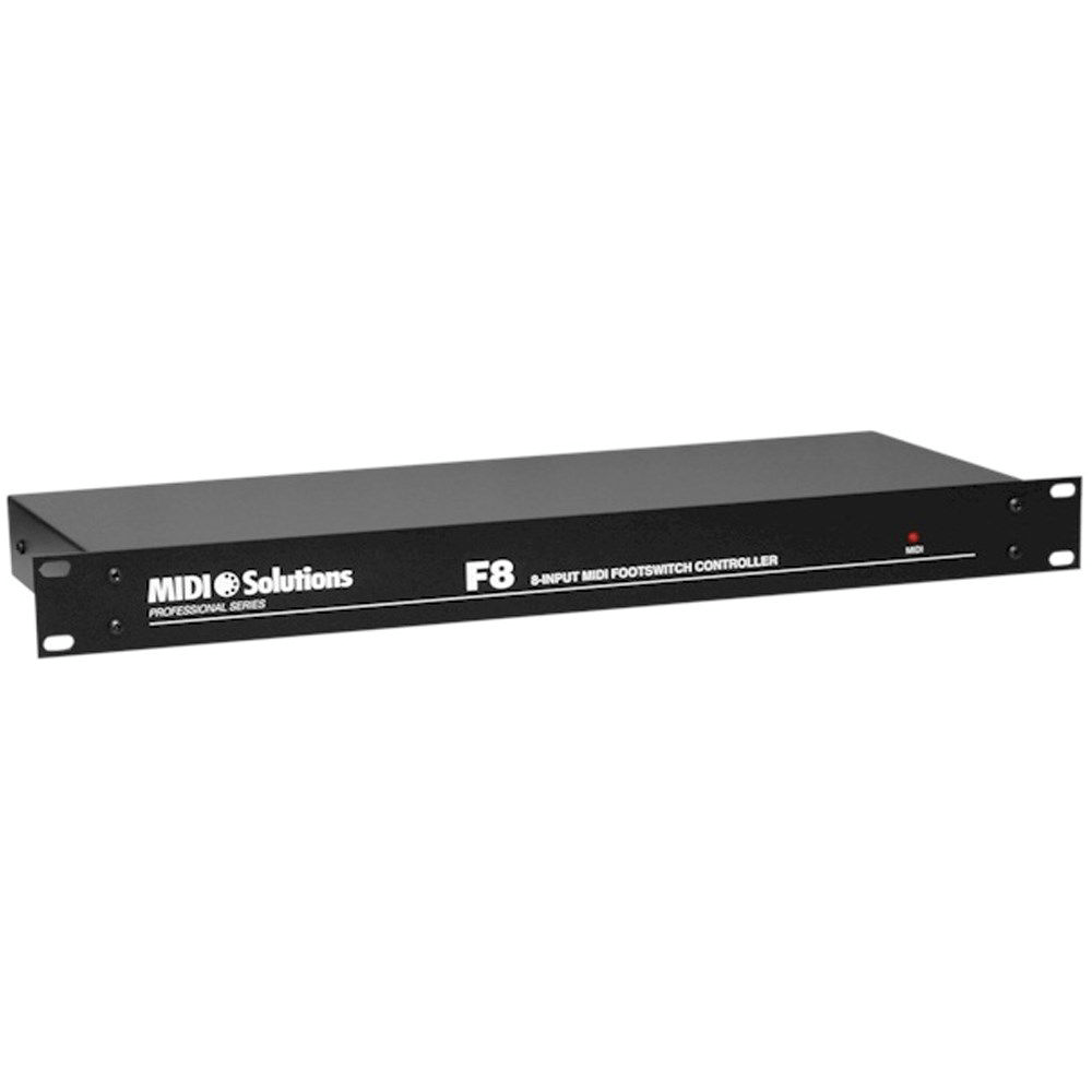 Midi Solutions F8 8 - Input Midi Footswitch Controller - Innovative Music