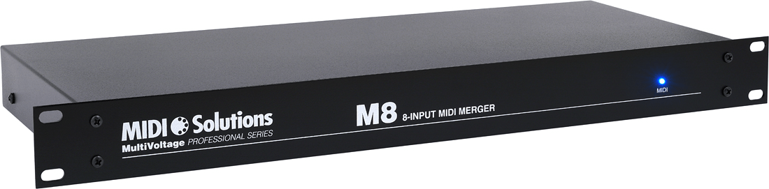 Midi Solutions 8 Way Merge Box - Ultimate MIDI Signal Routing Solution - Innovative Music