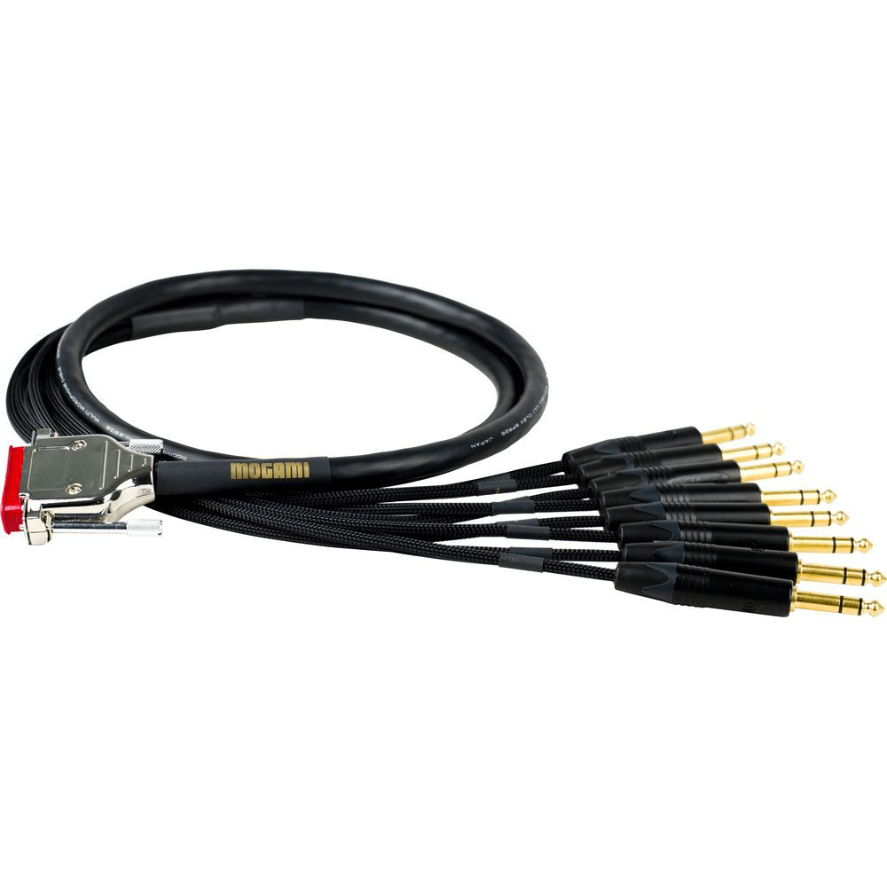 Mogami 2FT DB25 to 8 x TRS Cable - High - Quality Audio Connection Solution - Innovative Music