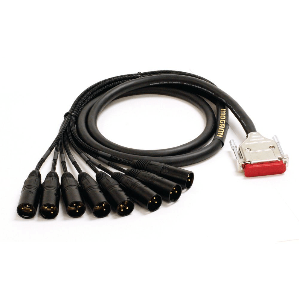 Mogami 30FT DB25 to 8 x MXLR Cable - High - Quality Audio Connection Solution - Innovative Music