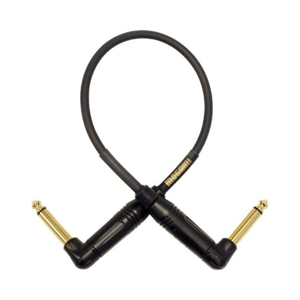 Mogami 24 Inch Gold Pedal Cable Right Right Angle - Innovative Music