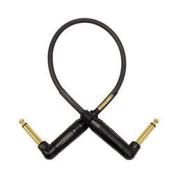 Mogami 24 Inch Gold Pedal Cable Right Right Angle - Innovative Music