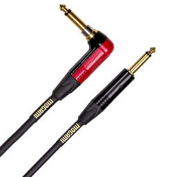 Mogami 10FT Gold Instrument Cable with Right Angle Silent Start - High Quality Sound Transmission - Innovative Music