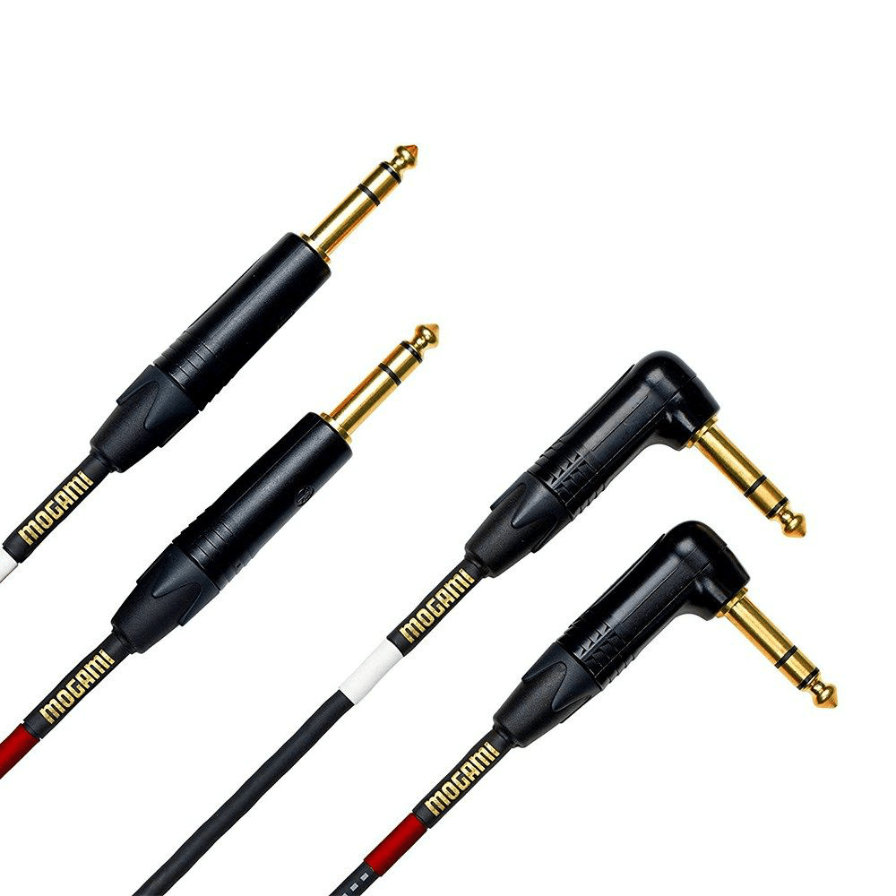 Mogami Gold Stereo Keyboard Balanced TRS Cables (20ft) - Innovative Music