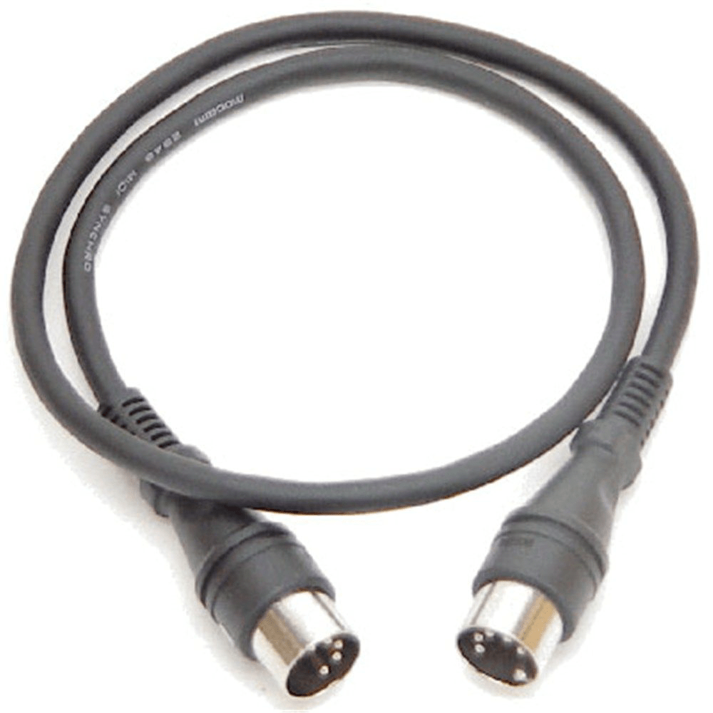 Mogami MIDI Cable One Piece Moulded 5pin Connections (20ft) - Innovative Music