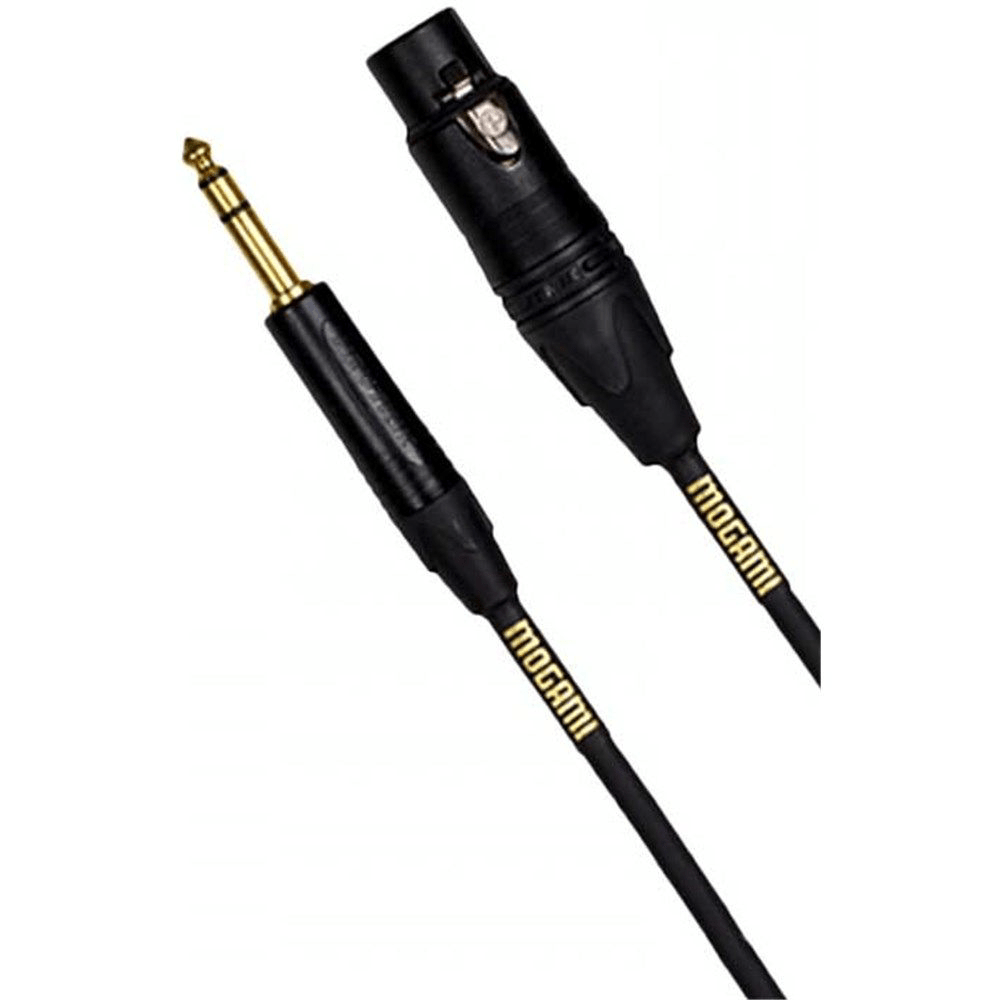 Mogami Gold TRS - XLR Female Balanced (15ft) Mono Cable - Innovative Music