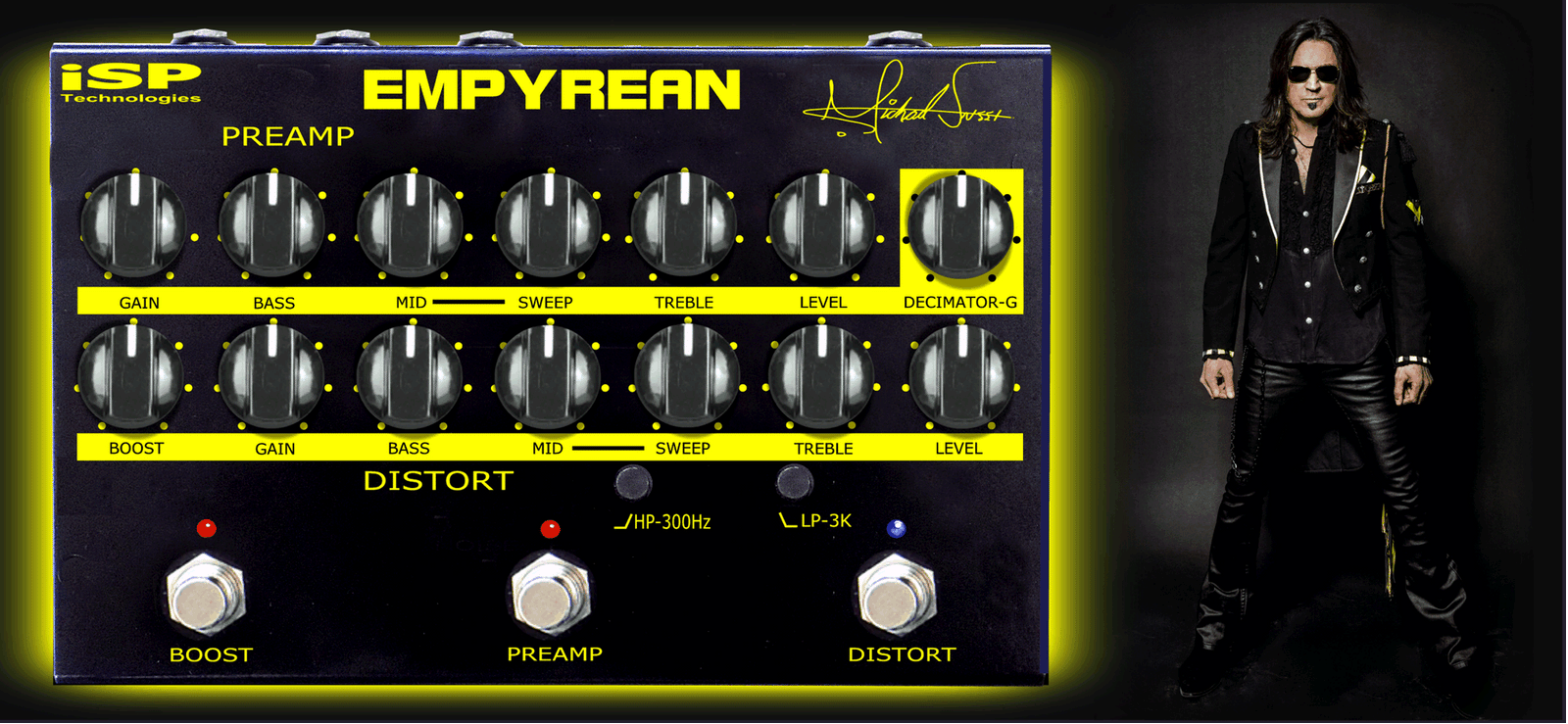 ISP Technologies Empyrean Michael Sweet Signature Pedal