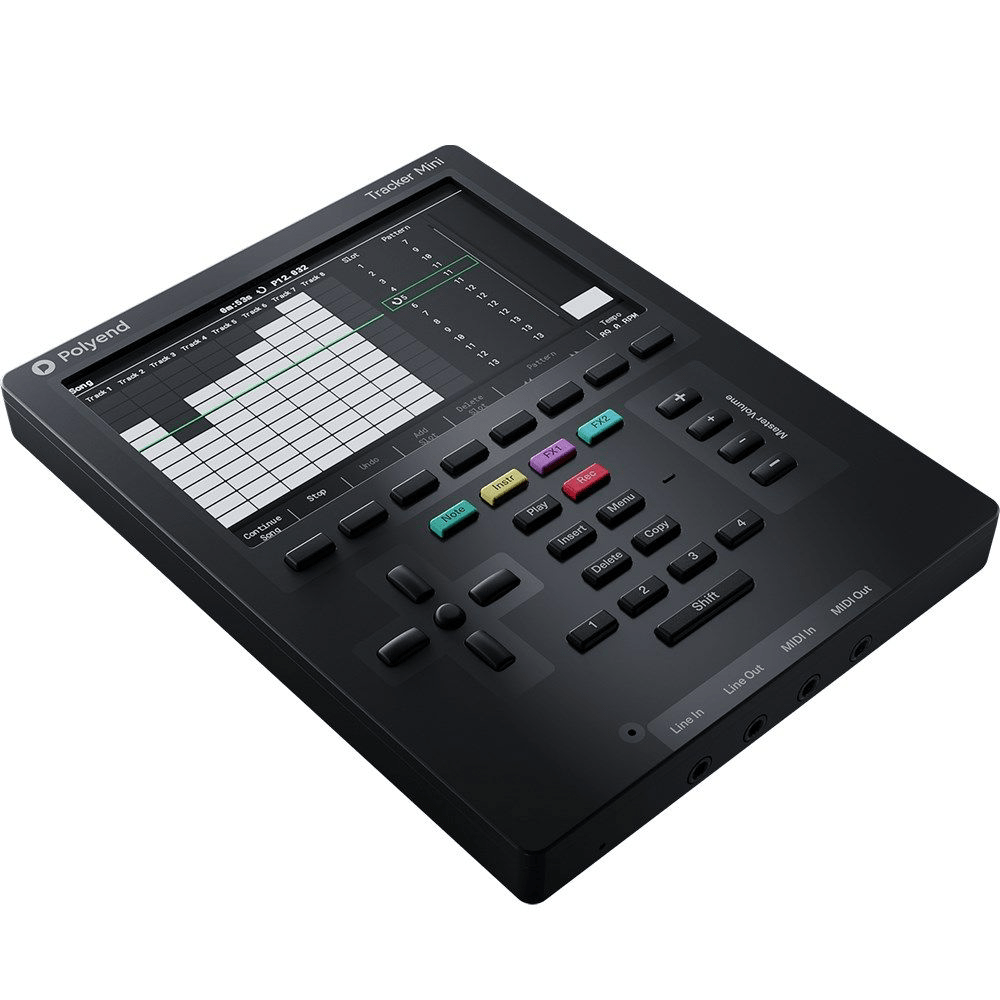 Polyend Tracker Mini Portable Standalone Audio Workstation w/ Battery & Mic - Innovative Music