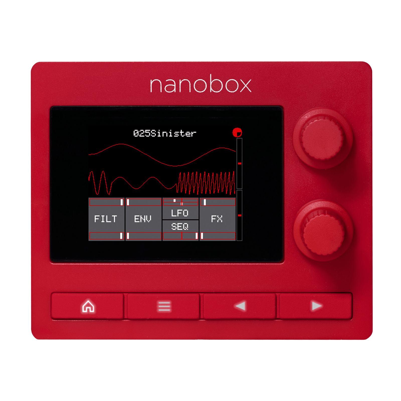 1010 Music Nanobox Fireball Wavetable 8 Voice Desktop Synth - Innovative Music