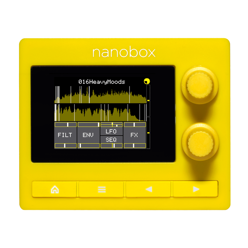 1010 Music Nanobox Lemondrop Granular 4 Voice Desktop Synth - Innovative Music