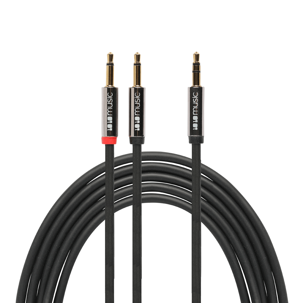 1010 Music 3.5mm to Dual 3.5mm Stereo Breakout Cable (1.4m) - Innovative Music