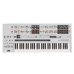 UDO Audio Super Gemini 20 - Voice Polyphonic Bi - Timbral Hybrid Analog Synthesizer - Innovative Music