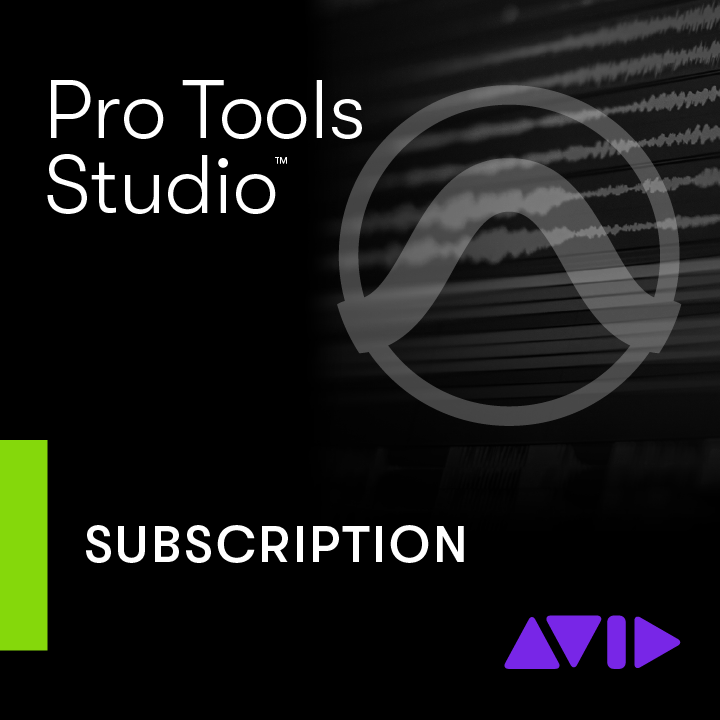 Avid Pro Tools Studio 1 - Year Subscription - NEW (eLicense) - Innovative Music