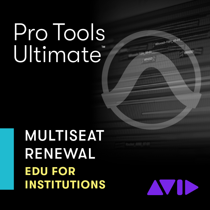 Pro Tools Ultimate Multiseat License - RENEW - EDU - Institution (eLicense) [NFW] - Innovative Music