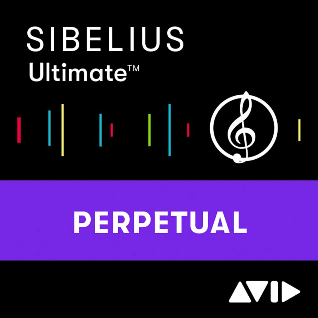 Avid Sibelius Ultimate Perpetual License - NEW (eLicense) - Innovative Music